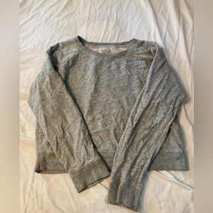 J. crew Vintage cotton terry crewneck pullover